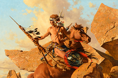 Loinclothed hobby; Obrzek dne - the picture od the day - awa rel -   Art of Frank McCarthy
