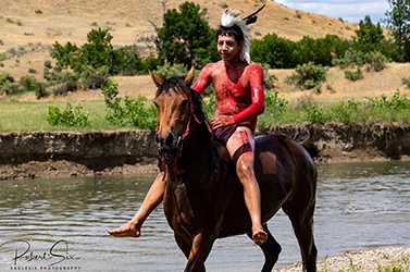 Loinclothed hobby; Obrzek dne - the picture od the day - awa rel -  Realbird Custer Battlefield Reenactment 2021, Eaglesix Photography by Robert Six 