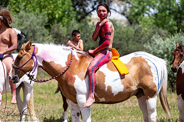 Loinclothed hobby; Obrzek dne - the picture od the day - awa rel -  Realbird Custer Battlefield Reenactment 2021, Eaglesix Photography by Robert Six 