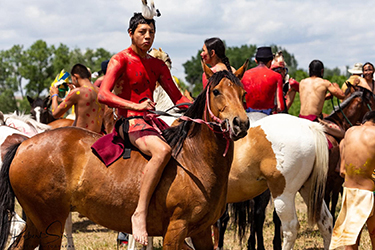 Loinclothed hobby; Obrzek dne - the picture od the day - awa rel -  Realbird Custer Battlefield Reenactment 2021, Eaglesix Photography by Robert Six 