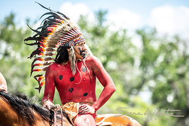 Loinclothed hobby; Obrzek dne - the picture od the day - awa rel - photo by Sara Liberte - 2022 Little Big Horn Battle Reenactment