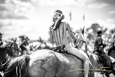 Loinclothed hobby; Obrzek dne - the picture od the day - awa rel - photo by Sara Liberte - 2022 Little Big Horn Battle Reenactment