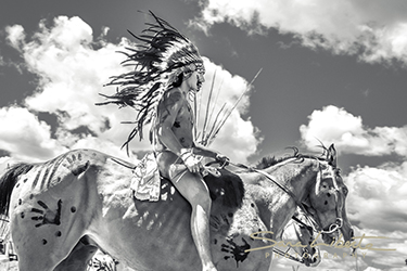 Loinclothed hobby; Obrzek dne - the picture od the day - awa rel - photo by Sara Liberte - 2022 Little Big Horn Battle Reenactment