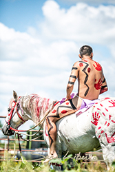 Loinclothed hobby; Obrzek dne - the picture od the day - awa rel - photo by Sara Liberte - 2022 Little Big Horn Battle Reenactment