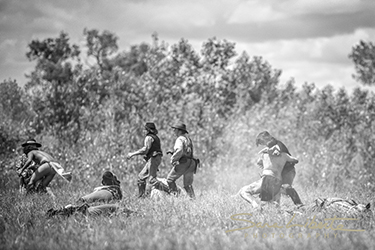 Loinclothed hobby; Obrzek dne - the picture od the day - awa rel - photo by Sara Liberte - 2022 Little Big Horn Battle Reenactment