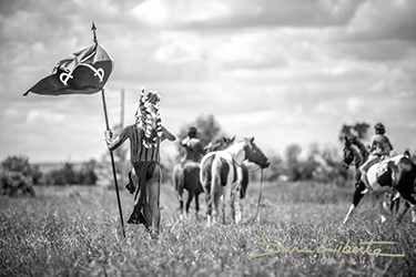 Loinclothed hobby; Obrzek dne - the picture od the day - awa rel - photo by Sara Liberte - 2022 Little Big Horn Battle Reenactment