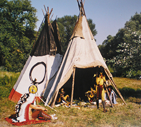 Loinclothed hobby; Obrzek dne - the picture od the day - awa rel - Indini z beh Dunaje, rok 1984