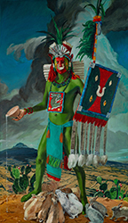 Loinclothed hobby; Obrzek dne - the picture od the day - awa rel - Art of MiCorazonMexica ~ Ometochtli