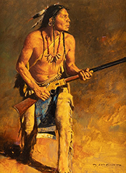 Loinclothed hobby; Obrzek dne - the picture od the day - awa rel -  by David Mann  - On the Defense