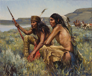 Loinclothed hobby; Obrzek dne - the picture od the day - awa rel - In Search of Buffalo, by Todd Connor