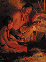 Loinclothed hobby; Obrzek dne - the picture od the day - awa rel - Finishing Touch ~ by David Mann