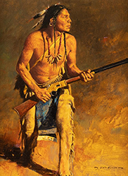 Loinclothed hobby; Obrzek dne - the picture od the day - awa rel - On the Defense ~ by David Mann