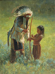 Loinclothed hobby; Obrzek dne - the picture od the day - awa rel - Father's Pride ~ by William J. Kalwick, Jr. 