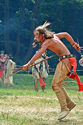 Loinclothed hobby; Obrzek dne - the picture od the day - awa rel -  Native american reenacting