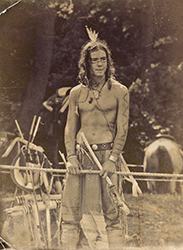 Loinclothed hobby; Obrzek dne - the picture od the day - awa rel -  Native american reenacting