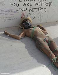 Loinclothed hobby; Obrzek dne - the picture od the day - awa rel - photo by Waldemar Horwat ~ Burning Man 2011 