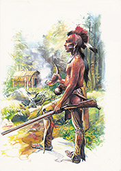 Loinclothed hobby; Obrzek dne - the picture od the day - awa rel - Indian warrior