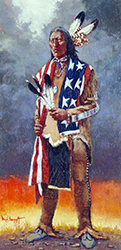 Loinclothed hobby; Obrzek dne - the picture od the day - awa rel - Native American Chief - art of   Nol Daggett