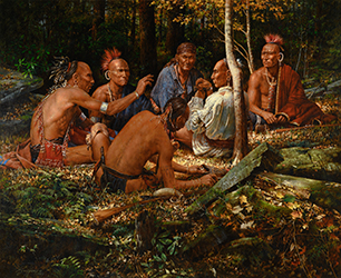 Loinclothed hobby; Obrzek dne - the picture od the day - awa rel - I Have Something To Say, art of Robert Griffing