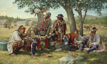 Loinclothed hobby; Obrzek dne - the picture od the day - awa rel - A Little Help From the Sun, art of Robert Griffing