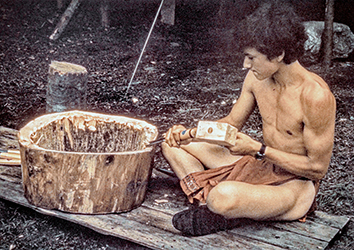 Loinclothed hobby; Obr�zek dne - the picture od the day - �awa rel - Old good times, Summer camps in an indian style