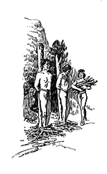 Loinclothed hobby; Obr�zek dne - the picture od the day - �awa rel - Native americans in art ~ 4/4