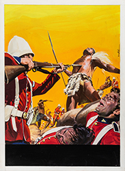 Loinclothed hobby; Obr�zek dne - the picture od the day - �awa rel - art of Enzo Nistri ~ Zulu ~ 1964