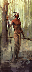 Loinclothed hobby; Obr�zek dne - the picture od the day - �awa rel - art of Seb Mckinnon - Loincloted male