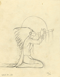 Loinclothed hobby; Obr�zek dne - the picture od the day - �awa rel - Flute Player