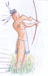 Loinclothed hobby; Obr�zek dne - the picture od the day - �awa rel -  Archer - by Brhodani