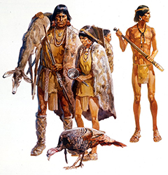 Loinclothed hobby; Obr�zek dne - the picture od the day - �awa rel -  Mesa Verde's ancient people - Roy Andersen