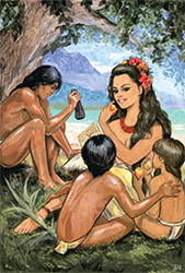 Loinclothed hobby; Obr�zek dne - the picture od the day - �awa rel - Tafai - Philippe Peltier 
