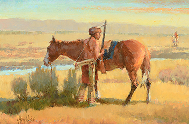 Loinclothed hobby; Obr�zek dne - the picture od the day - �awa rel - Frank Hagel - Horse Shield ~ 1995
