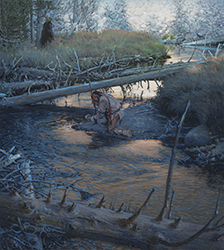 Loinclothed hobby; Obr�zek dne - the picture od the day - �awa rel - John Buxton - Unseen