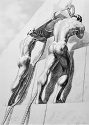 Loinclothed hobby; Obr�zek dne - the picture od the day - �awa rel -  George Quaintance  - The Pyramid Builders