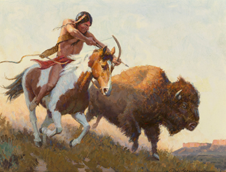 Loinclothed hobby; Obr�zek dne - the picture od the day - �awa rel - Don Spaulding - The Last Buffalo