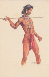 Loinclothed hobby; Obr�zek dne - the picture od the day - �awa rel - Andr� Joyeux - Moi Warrior 