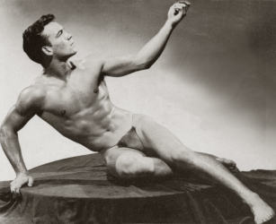 Loinclothed hobby; Obr�zek dne - the picture od the day - �awa rel -   Jimmy Lewis - Photographed by the Athletic Model Guild