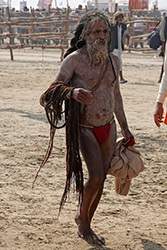 Loinclothed hobby; Obr�zek dne - the picture od the day - �awa rel - Kumbh Mela - �t�p�n Fr�na