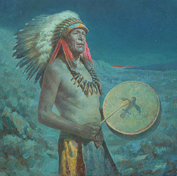 Loinclothed hobby; Obr�zek dne - the picture od the day - �awa rel - Drummer - William Kalwick