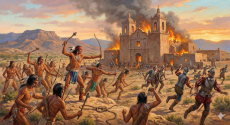 Loinclothed hobby; Obr�zek dne - the picture od the day - �awa rel -  The Great Pueblo Revolt