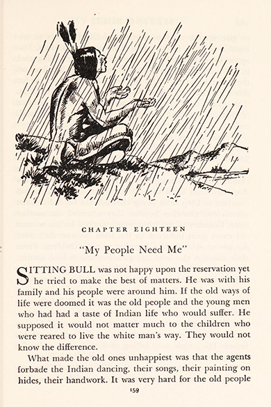 Art of Elton C. Fax ~ Sitting Bull Champion of His People, 2000