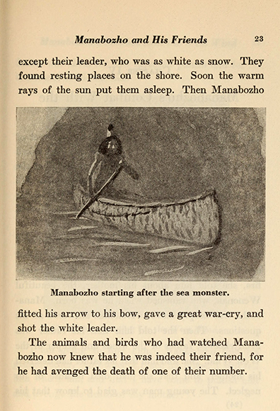 Art of Edwin Willard Deming ~  Manabozho, the Indian's story of Hiawatha