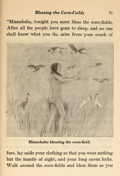 Art of Edwin Willard Deming ~  Manabozho, the Indian's story of Hiawatha