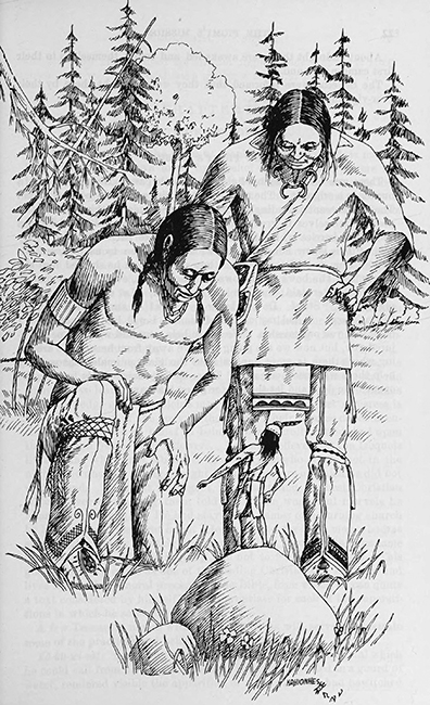 Art of John Kahionhes Fadden ~  author:  Erminnie Adele Platt Smith ~  Myths of the Iroquois