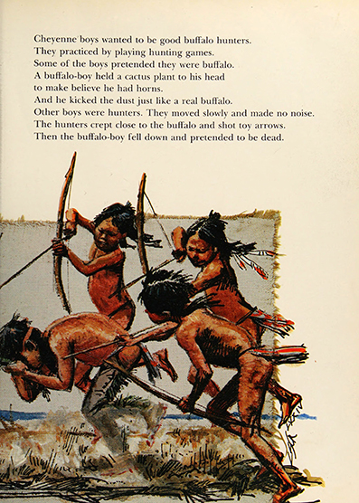 Three Little Indians, Book by Gene S. Stuart, Art of  Louis Glanzman