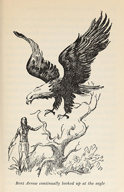 Young Crow raider -  Francis Lynde Kroll, illustrated by Charles H. Geer