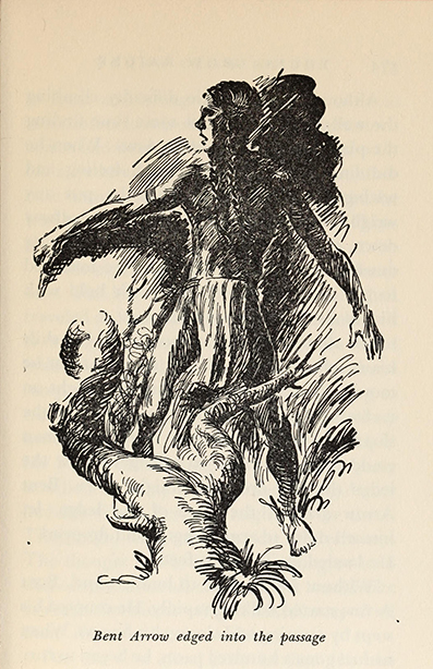 Young Crow raider -  Francis Lynde Kroll, illustrated by Charles H. Geer