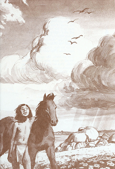 Return of the Indian spirit - Vinson Brown - illustrated by Johnson W. Cameron