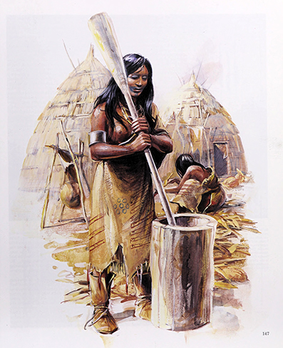 Native Americans: the life and culture of the North American Indian ~ Norman Bancroft-Hunt, illustrated by Michael Codd